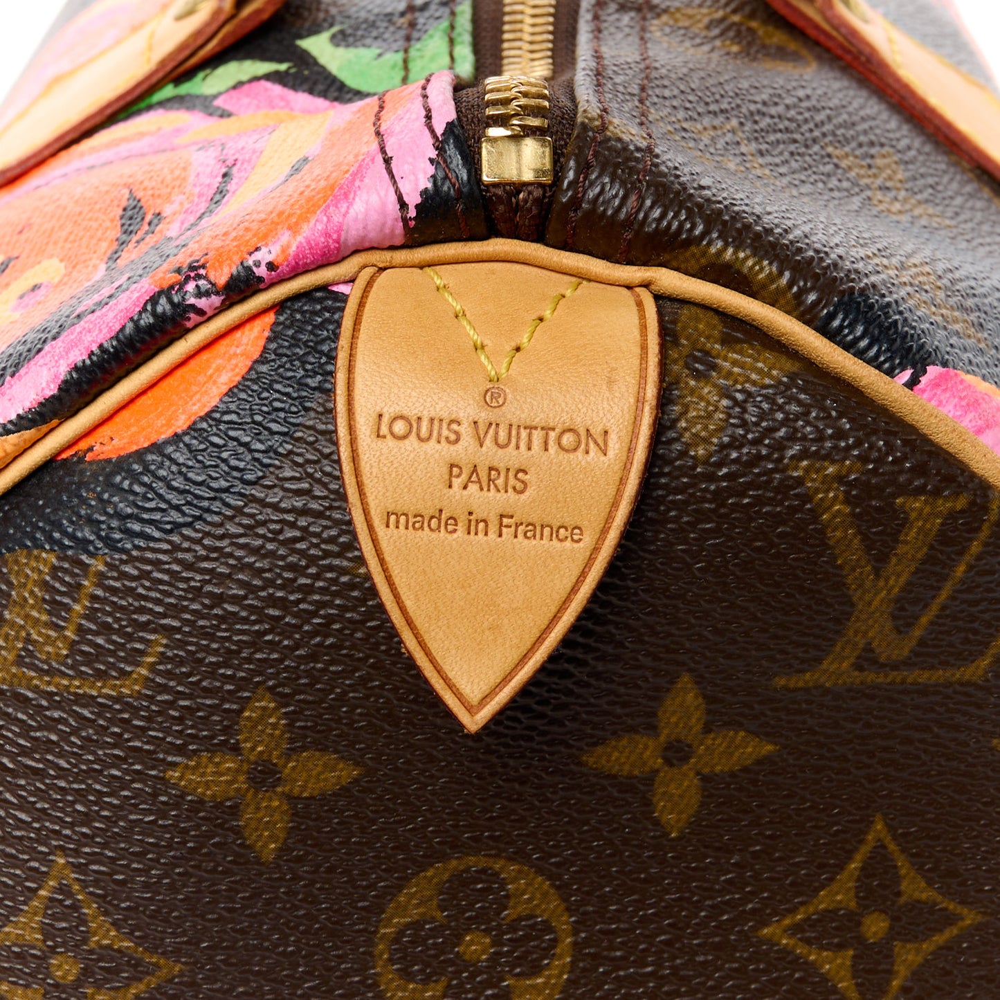 Monogram Roses Speedy 30