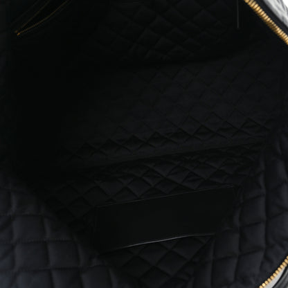 Saint Laurent Calfskin Quilted ES Giant Travel Bag Black 4 of 10