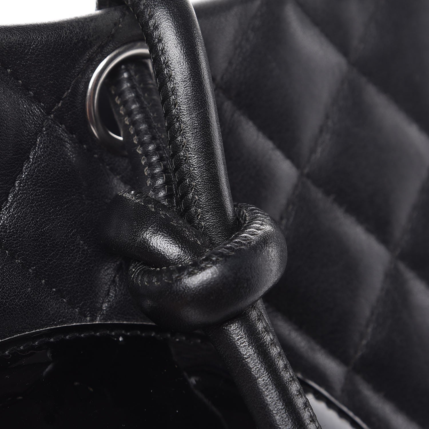 Chanel Calfskin Quilted Large Cambon Tote Black 21 of 25