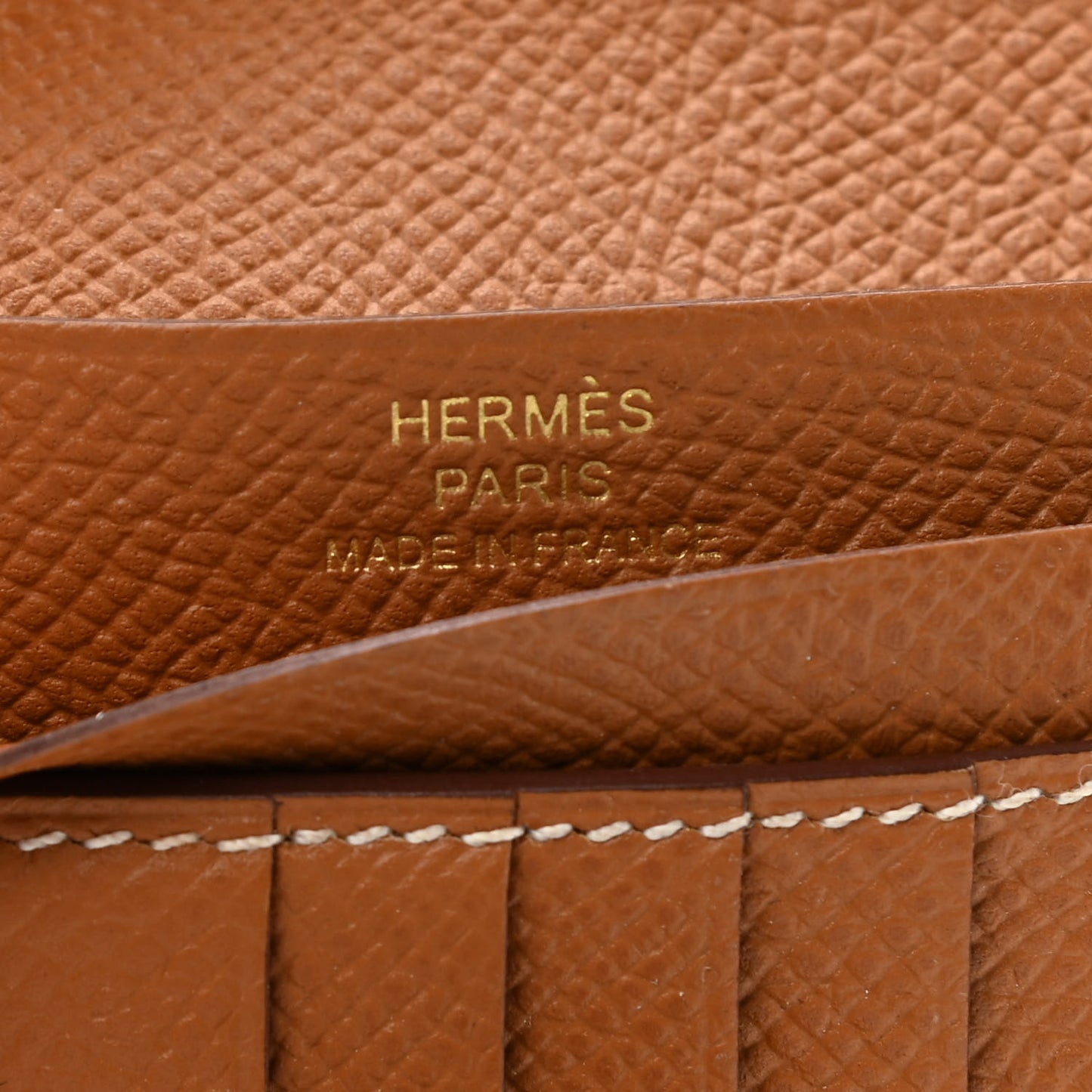 Epsom Bearn Compact Wallet Gold