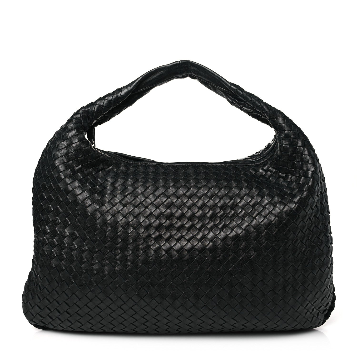 Bottega Veneta Nappa Intrecciato Large Veneta Hobo Black 1 of 10