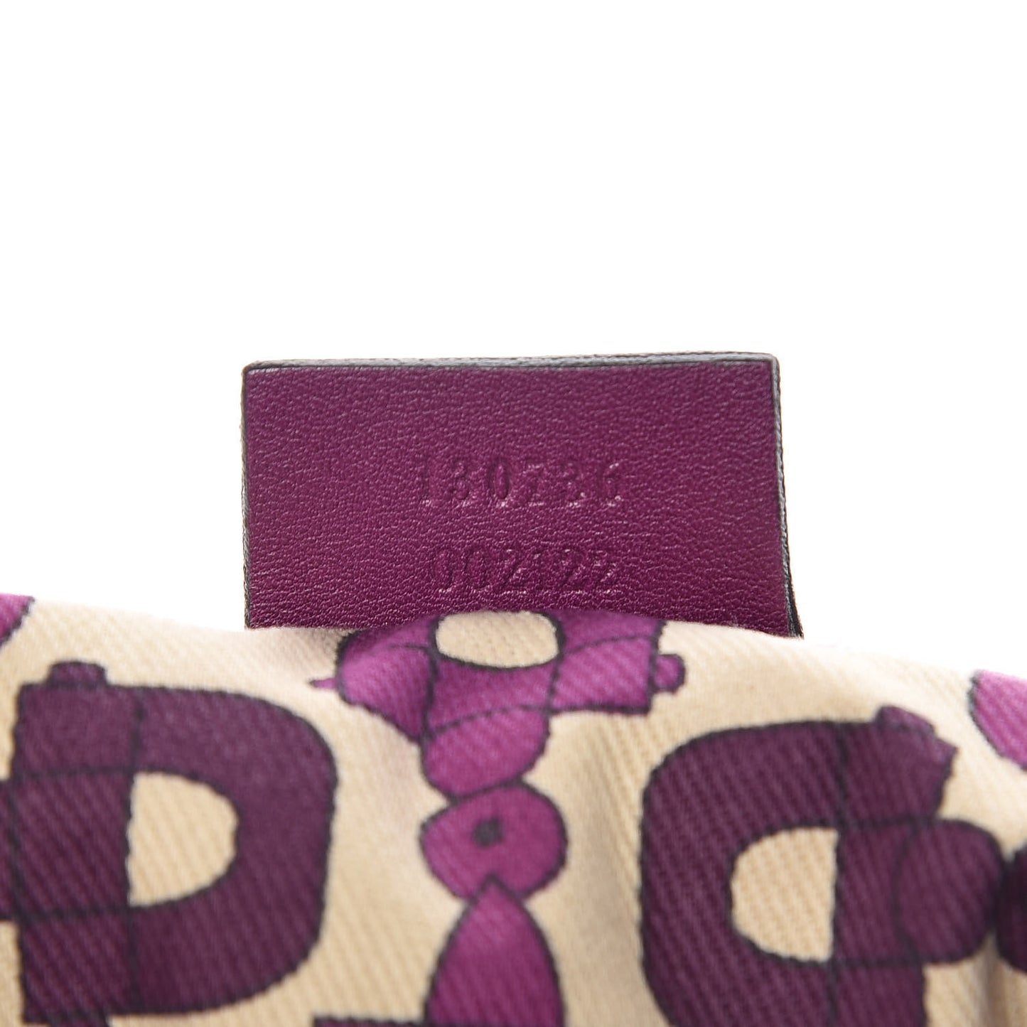 Guccissima Medium Abbey Shoulder Bag Purple