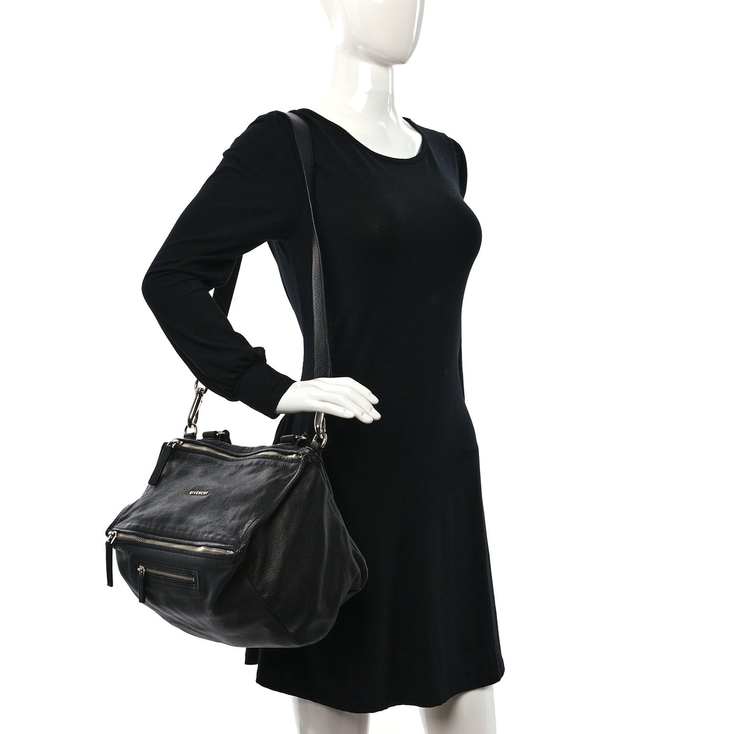 Sugar Goatskin Medium Pandora Black