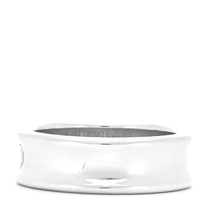 Tiffany Sterling Silver 1837 Band Ring 55 7.25 3 of 4