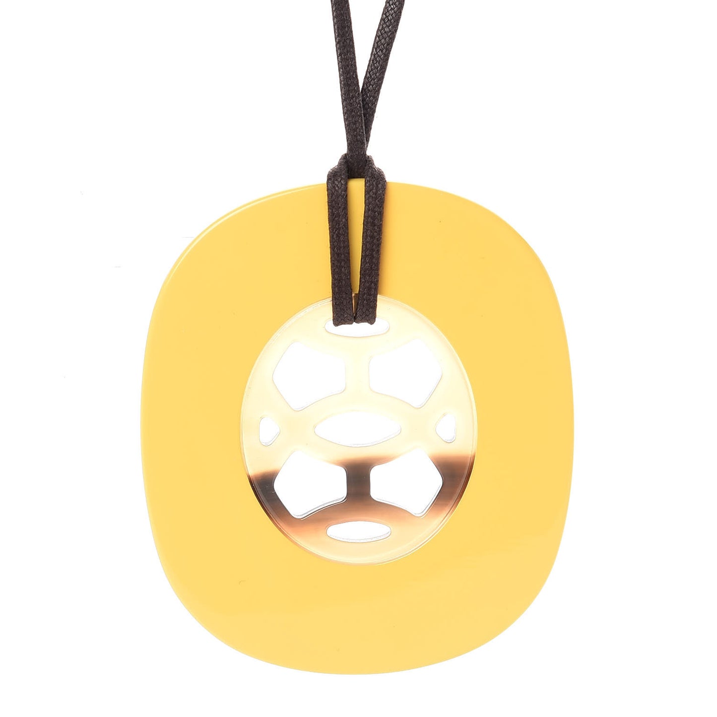 Buffalo Horn Lacquer Lift Necklace GM