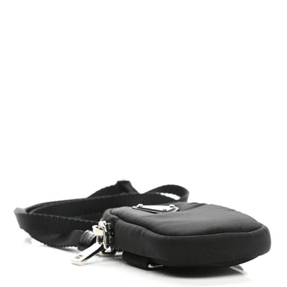 Prada Tessuto Nylon Mini Pouch Black Purse Black 4 of 7