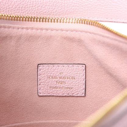 Louis Vuitton Empreinte Monogram Giant By The Pool Marshmallow Hobo PM Bouton De Rose 8 of 10