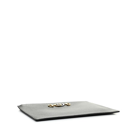 Gucci Grainy Calfskin Zumi Pouch Black 5 of 8