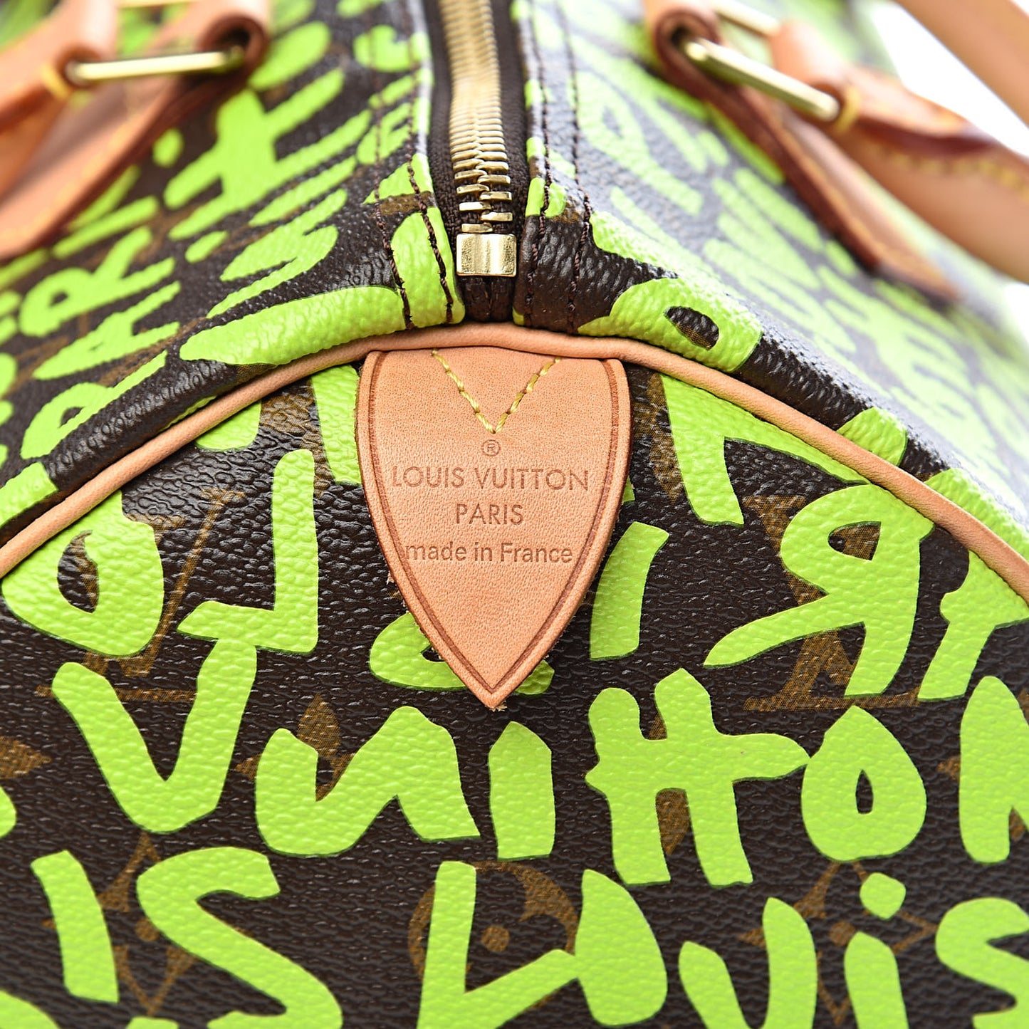 Monogram Graffiti Speedy 30 Green