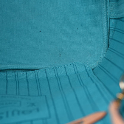 Louis Vuitton Monogram V Neverfull MM Turquoise 16 of 17