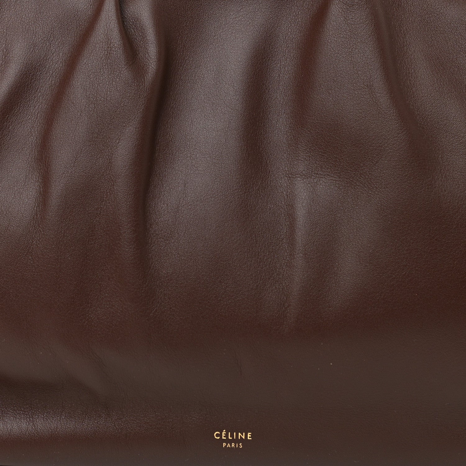 Celine Calfskin Medium Purse Bag Dark Brown 9 of 11