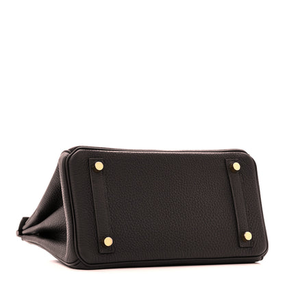 Hermes Togo Birkin 25 Black 4 of 11