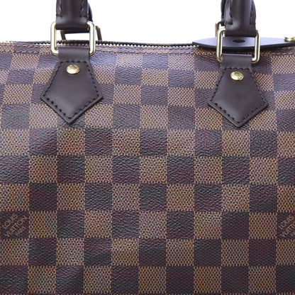 Louis Vuitton Damier Ebene Speedy 25 10 of 11