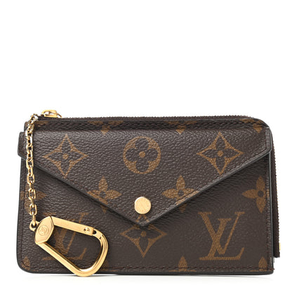 Louis Vuitton Monogram Recto Verso Card Holder Black 1 of 5