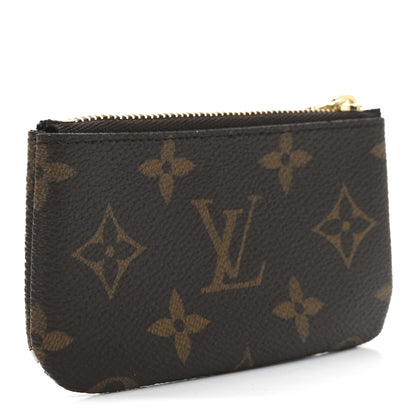 Louis Vuitton Monogram 2022 Christmas Animation Paris Key Pouch Pink 3 of 8
