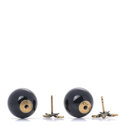 Christian Dior Mise En Dior Tribal Bee Earrings Black 3 of 4