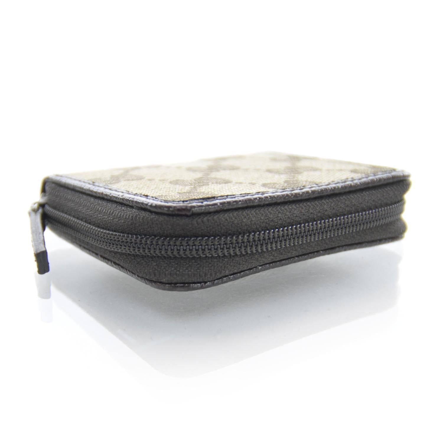 Gucci Monogram Coin Purse Ebony 4 of 7