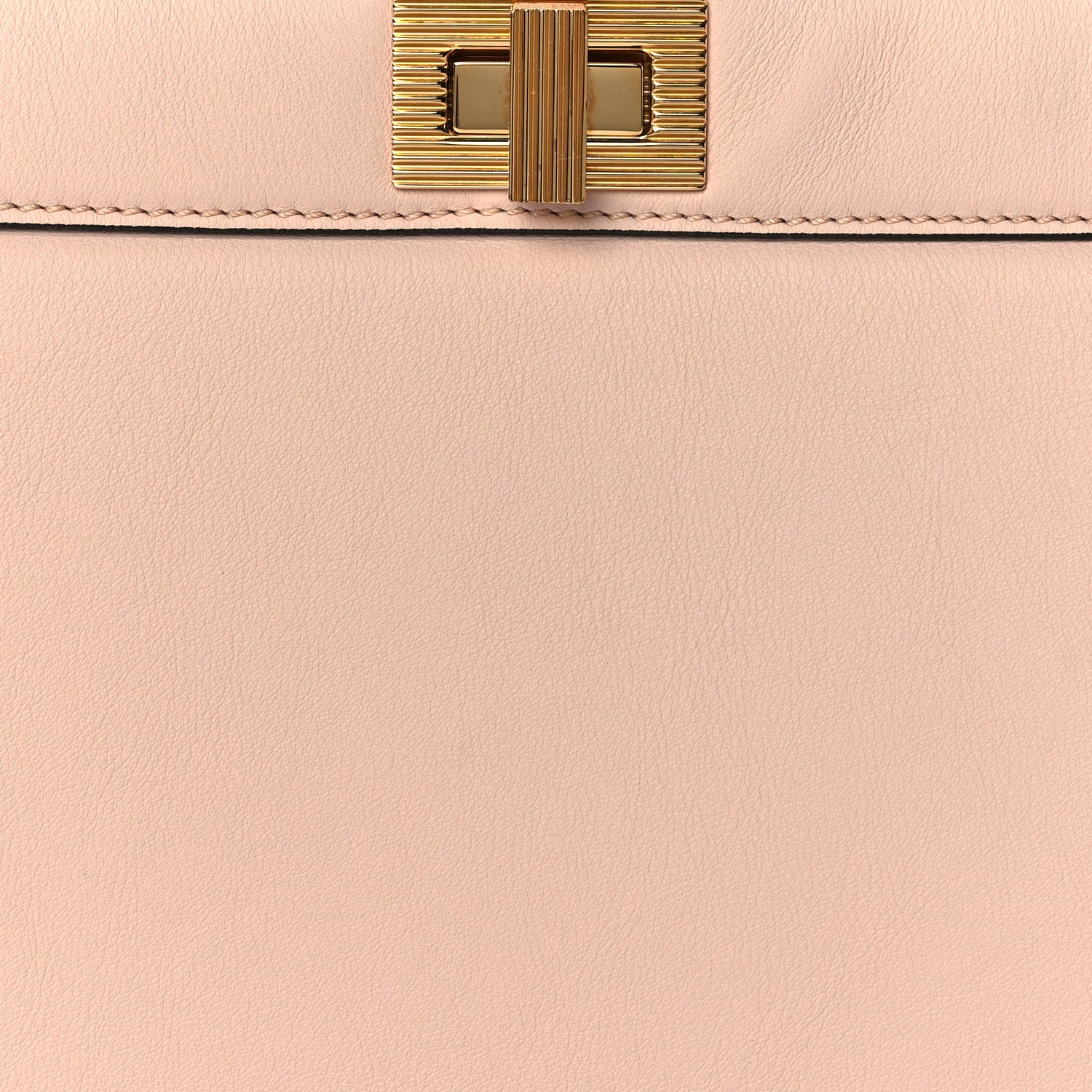 Fendi Vitello King Medium Peekaboo I SEE U East West Satchel Light Rose Gold 5 of 9