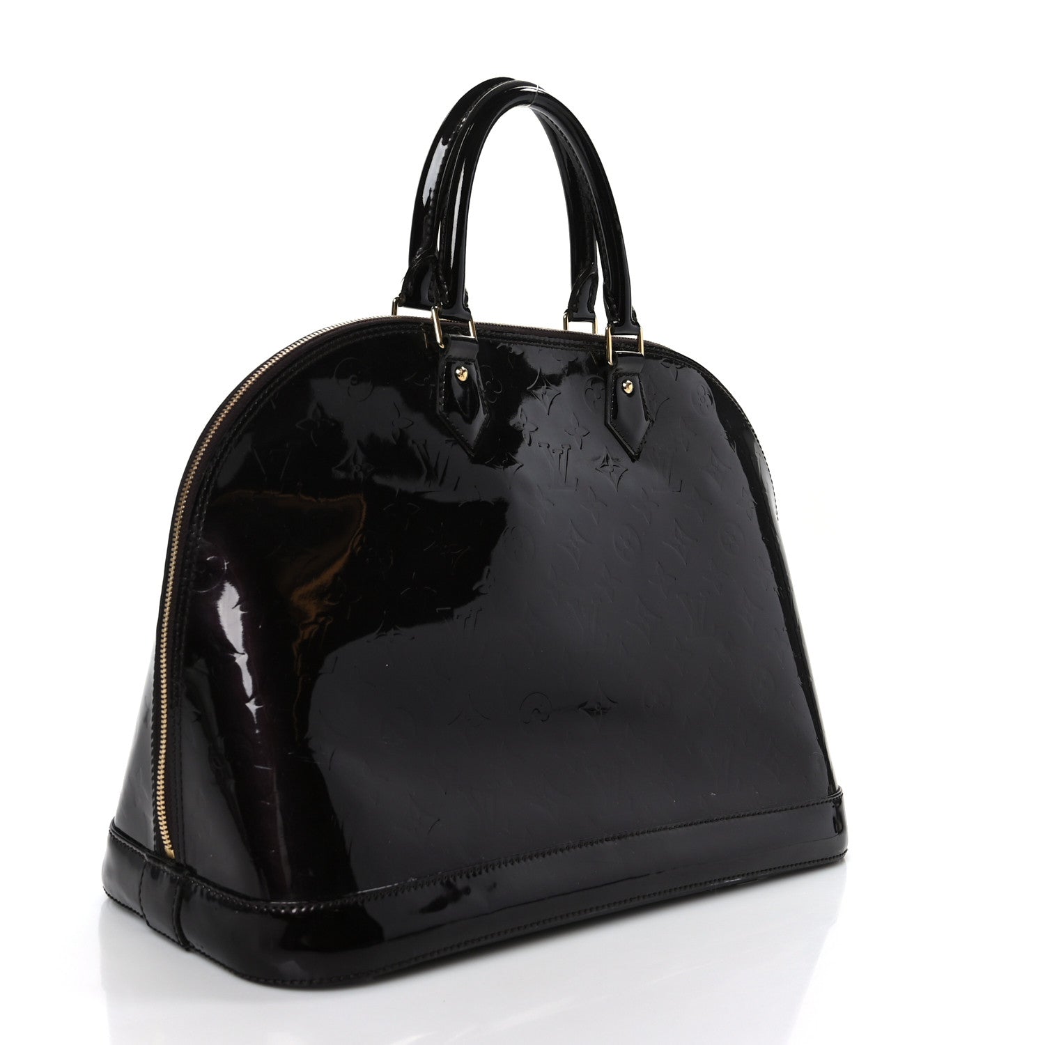 Louis Vuitton Vernis Alma GM Amarante 3 of 8