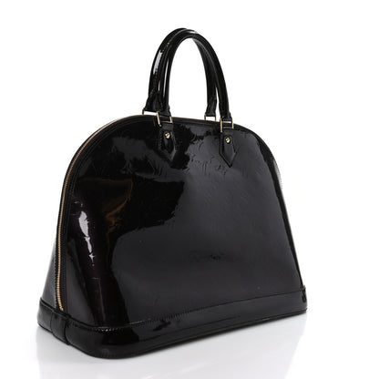 Louis Vuitton Vernis Alma GM Amarante 3 of 8