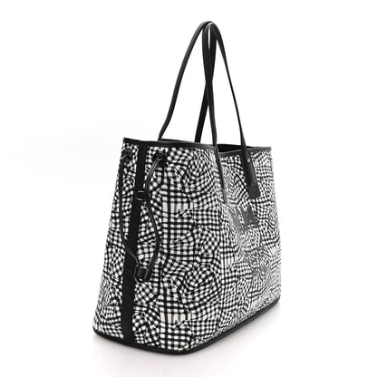 MCM Visetos Large Liz Reversible Shopper Tote Black 5 of 16