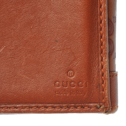 Gucci Guccissima Punch Continental Flap Wallet Brown 10 of 11
