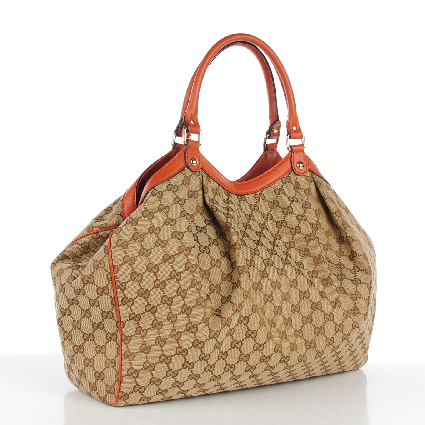 Monogram Large Sukey Tote Orange