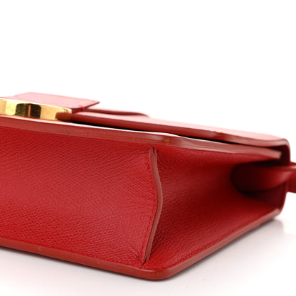 Christian Dior Grained Calfskin 30 Montaigne Flap Bag Red 10 of 11