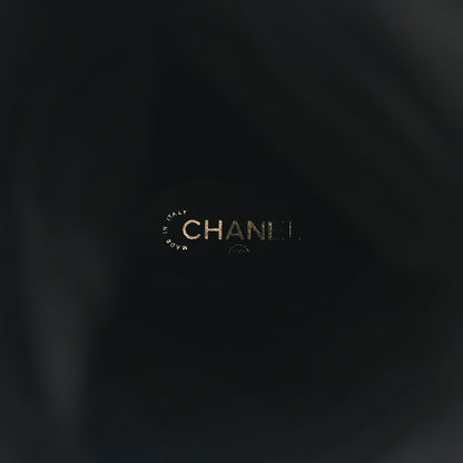 Chanel Calfskin Knee High Chain Boots 39 Black 7 of 18