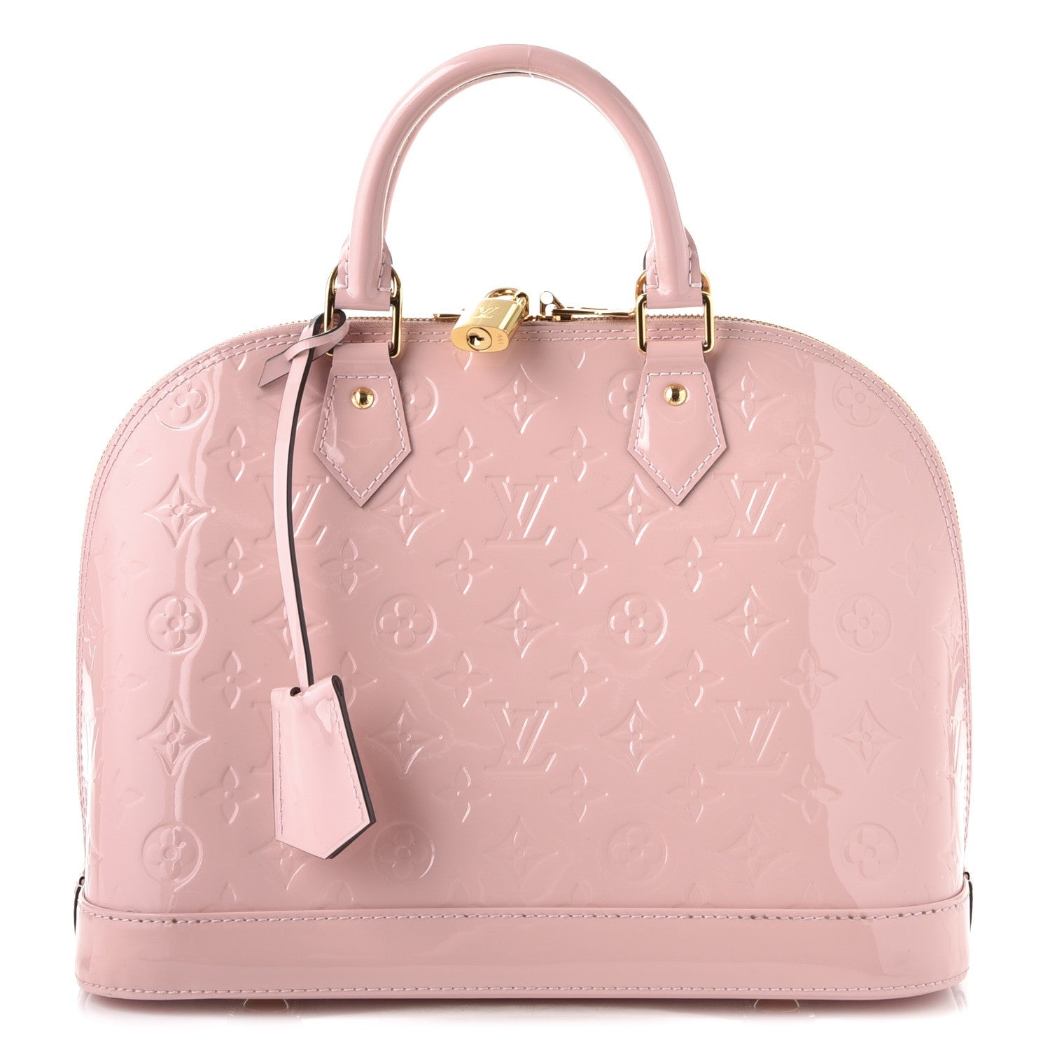 Louis Vuitton Vernis Alma PM Rose Ballerine 1 of 9