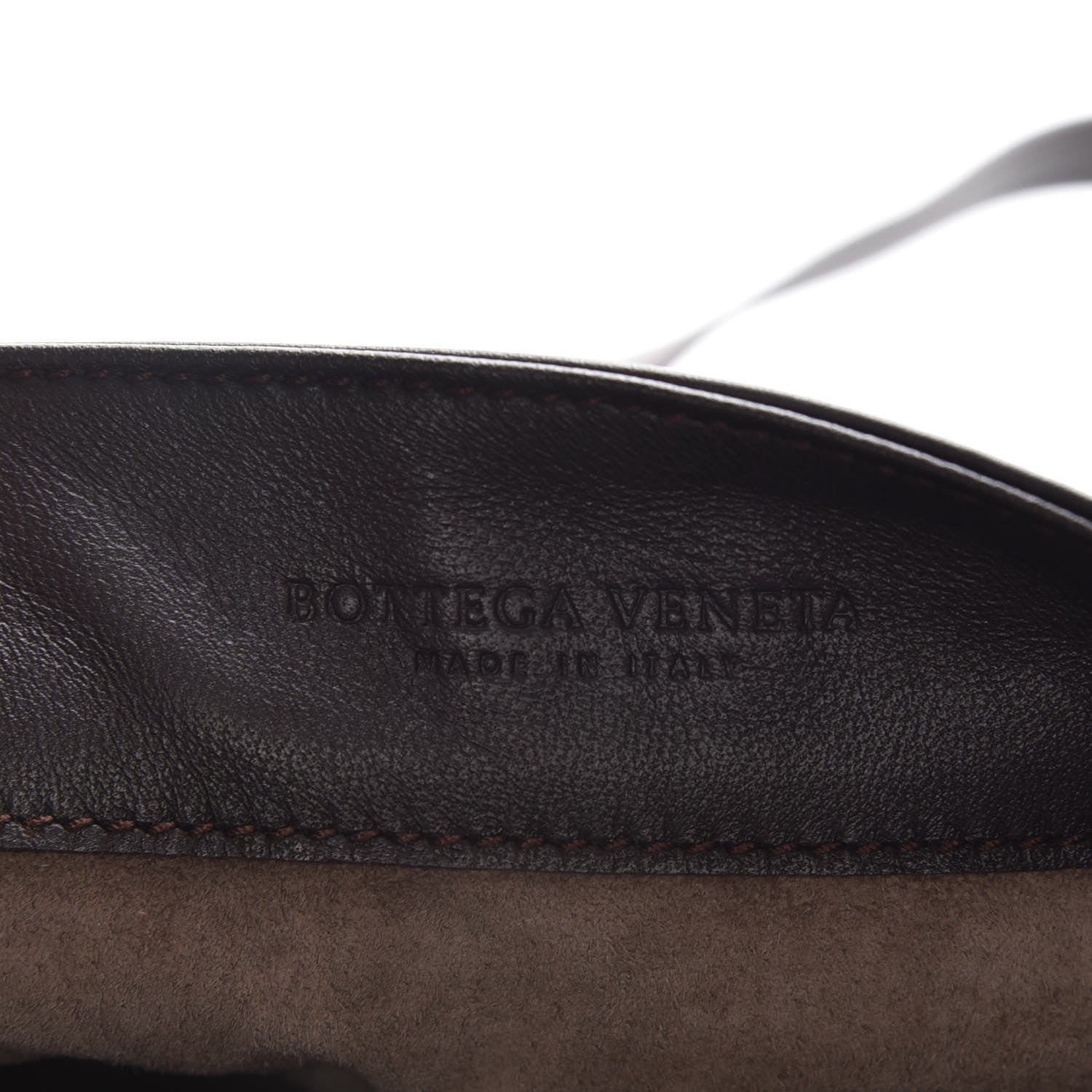 Bottega Veneta Nappa Intrecciato Messenger Bag Ebano 6 of 7