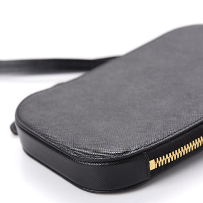 Prada Saffiano Mini Bag Black 7 of 13