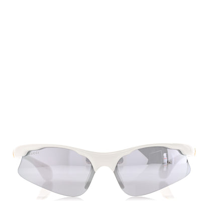 Gucci Mask Shaped Frame Sunglasses GG1774S White 2 of 9