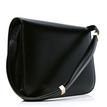 Celine Box Calfskin Medium Classic Box Flap Bag Black 5 of 10