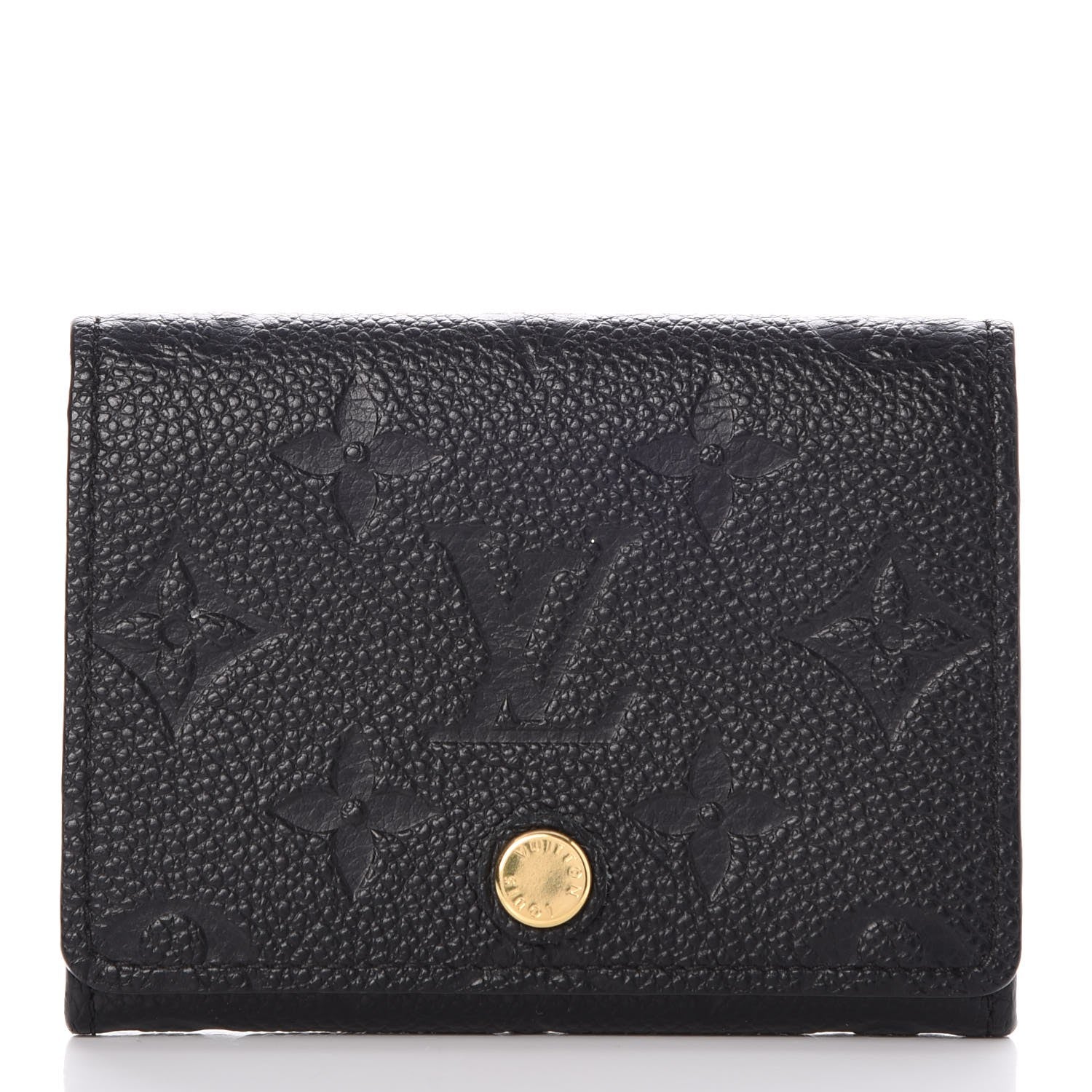 Louis Vuitton Empreinte Business Card Holder Black 1 of 7