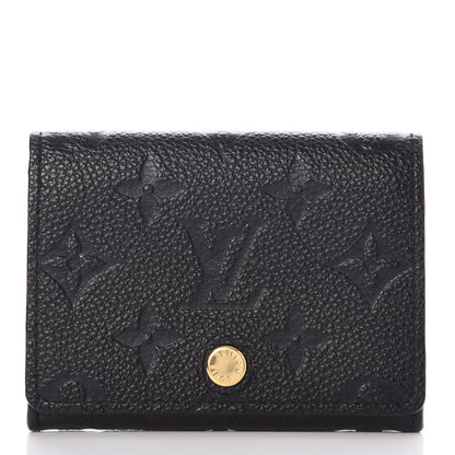 Louis Vuitton Empreinte Business Card Holder Black 1 of 7
