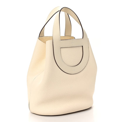 Hermes Taurillon Clemence Swift In-The-Loop 23 Bag Nata 3 of 11
