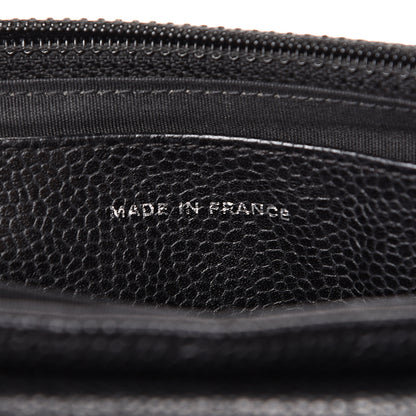 Chanel Caviar Half Moon Wallet On Chain WOC Black 6 of 10