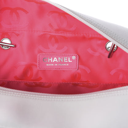 Chanel Calfskin Quilted Large Cambon Multipocket Reporter White 16 of 22
