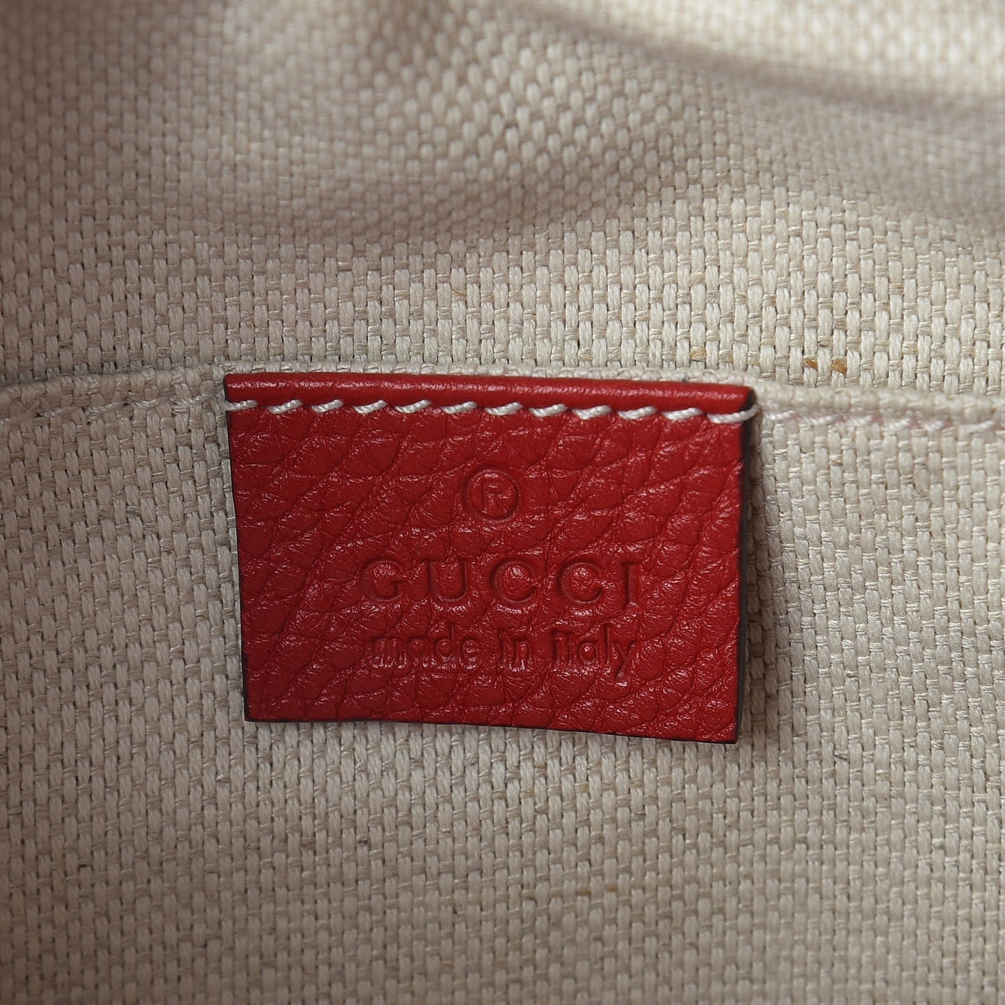 Pebbled Calfskin Small Soho Disco Bag Tabasco Red