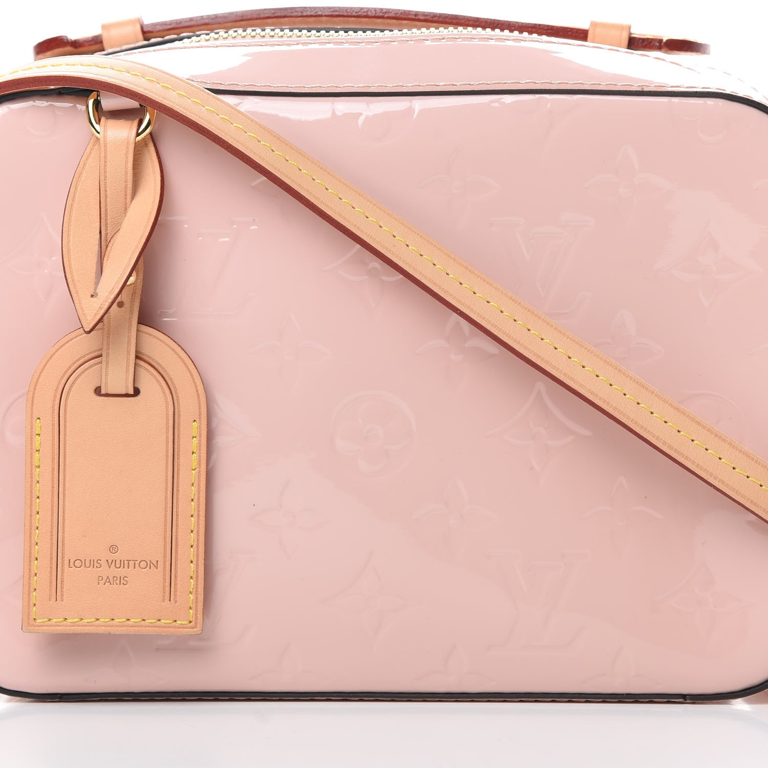 Louis Vuitton Vernis Santa Monica Rose Ballerine 8 of 12