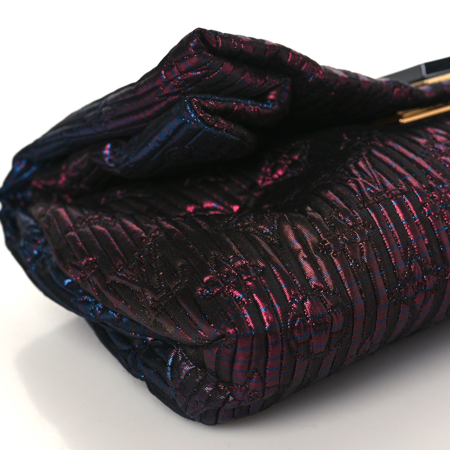 Jacquard Quilted Monogram Altair Clutch Marine