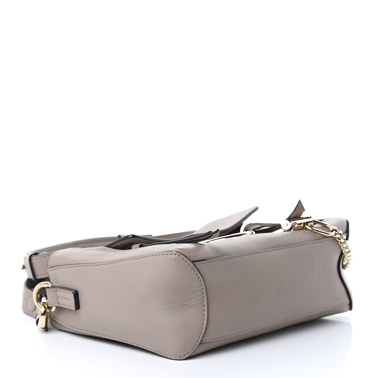 Chloe Calfskin Mini Faye Day Shoulder Bag Motty Grey 4 of 12