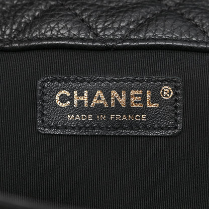 Chanel Calfskin Quilted XXL Travel Flap Bag Black 7 of 11