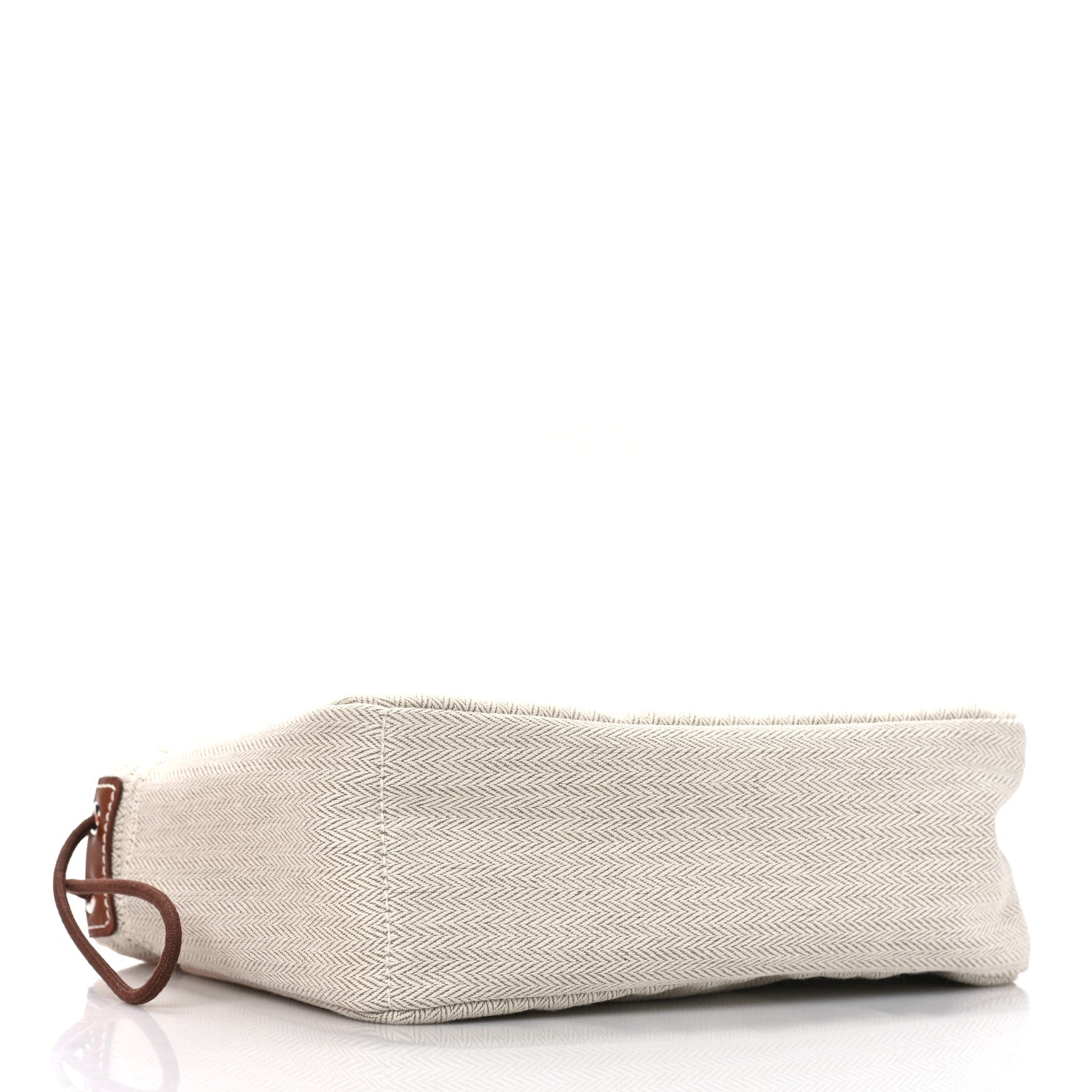 Hermes Canvas Barenia Fourbi 20 PM Pouch Naturel Fauve 3 of 9
