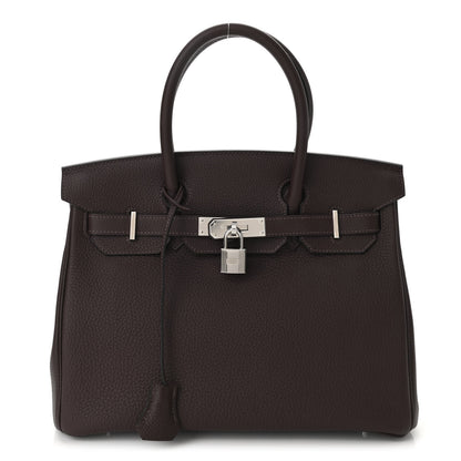 Hermes Togo Birkin 30 Chocolate 1 of 11
