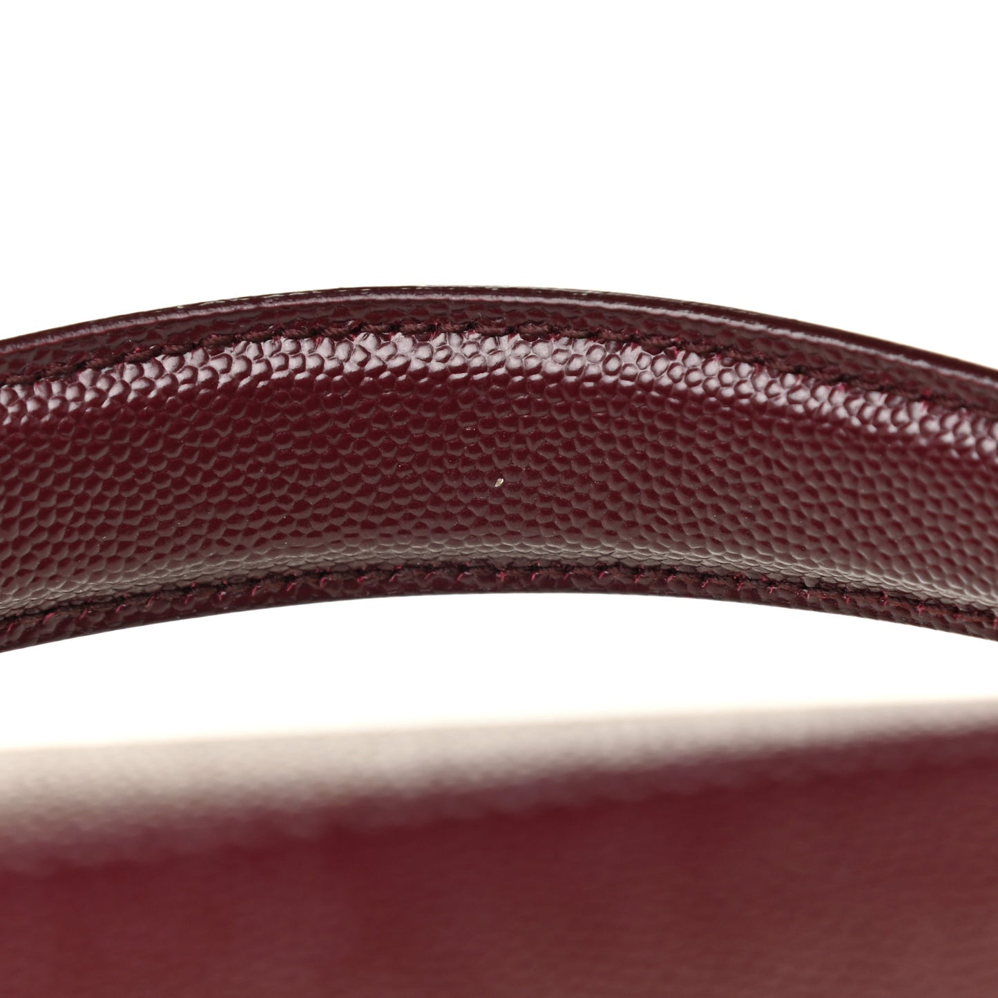 Grain de Poudre Medium Classic Monogram Cassandra Top Handle Rouge Legion