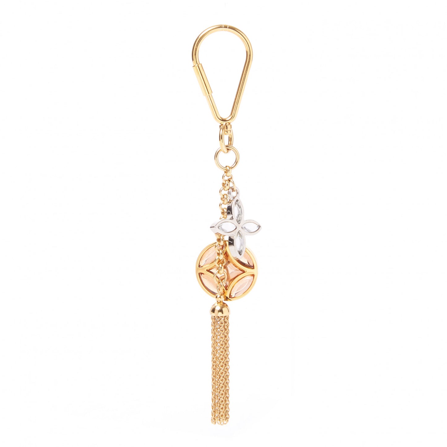 Ice Flower Key Charm