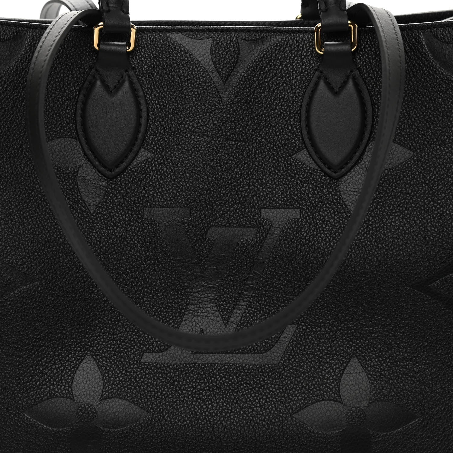 Louis Vuitton Empreinte Monogram Giant Onthego MM Black 7 of 9