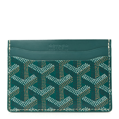 Goyard Goyardine Saint Sulpice Card Holder Green 1 of 7
